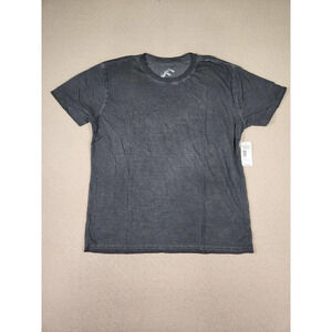 Fission Shirt Mens Large‎ L Gray Stretch Cotton Blend Stretch Crew Neck NWT 8